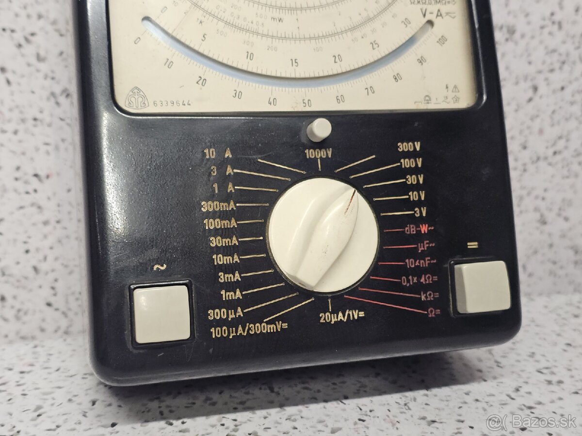 DU20 / METRA BLANSKO / Volt-Amper-Meter / Czechoslovakia - 3