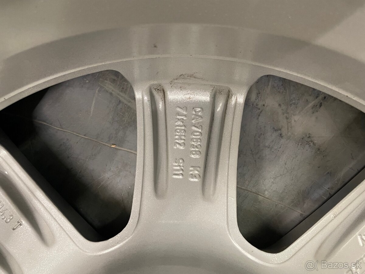 alu disky 5x114,3 r16 7Jx16 na zimné pneumatiky 4 ks - 3