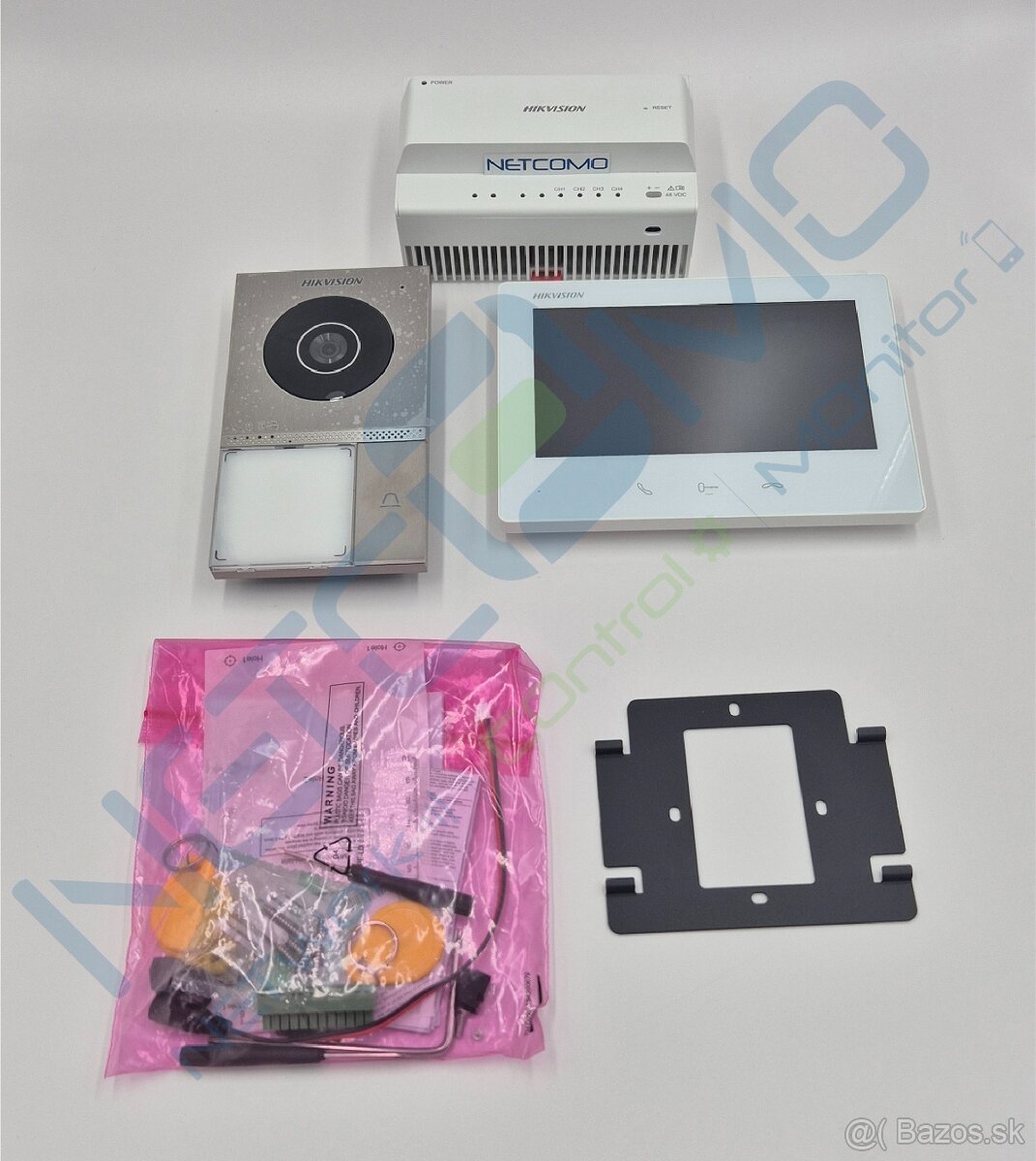 2-drôtový videovrátnik Hikvision s RFID čítačkou - 3