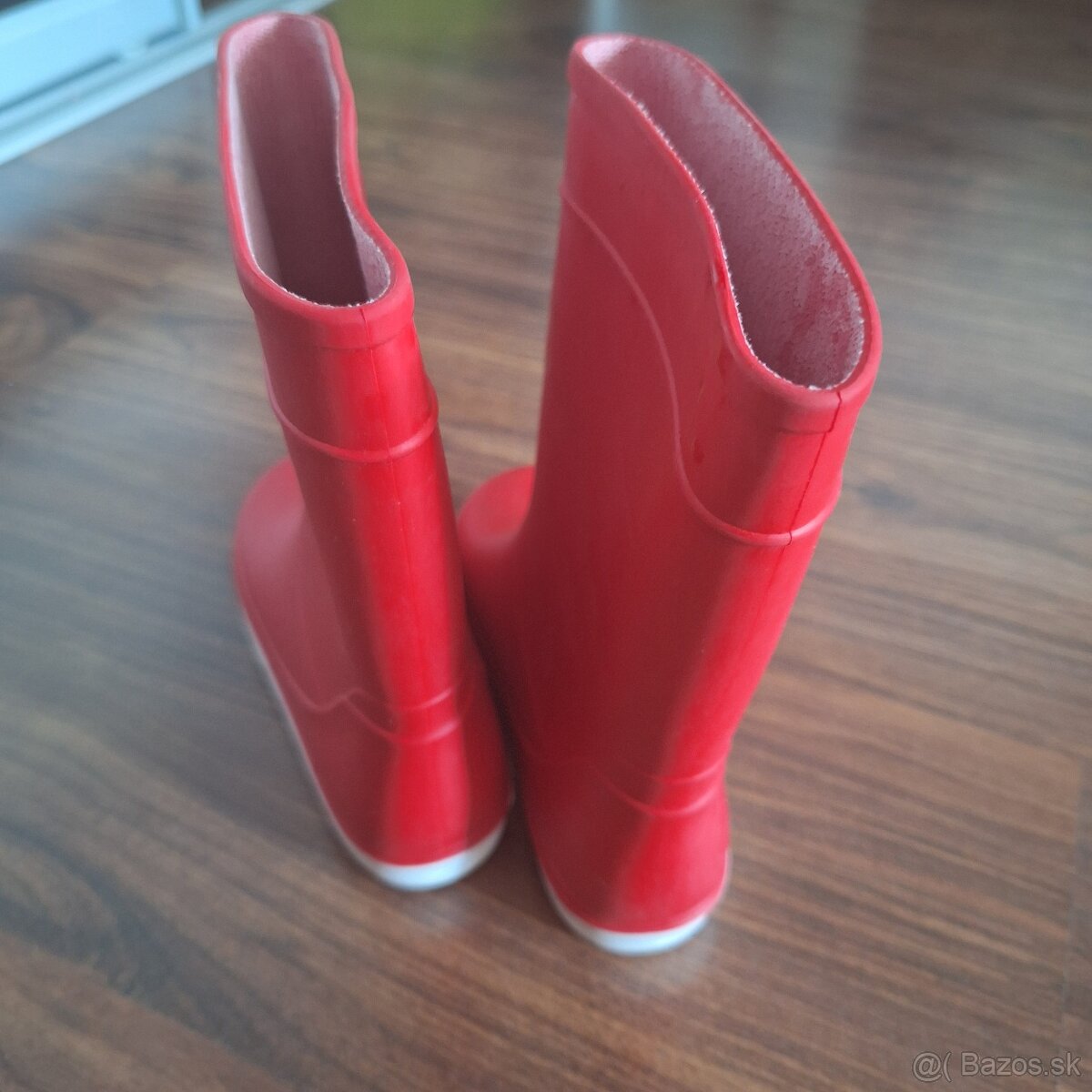 Červené gumáky Lupillu 2x obuté, veľkosť 28/29 - 3