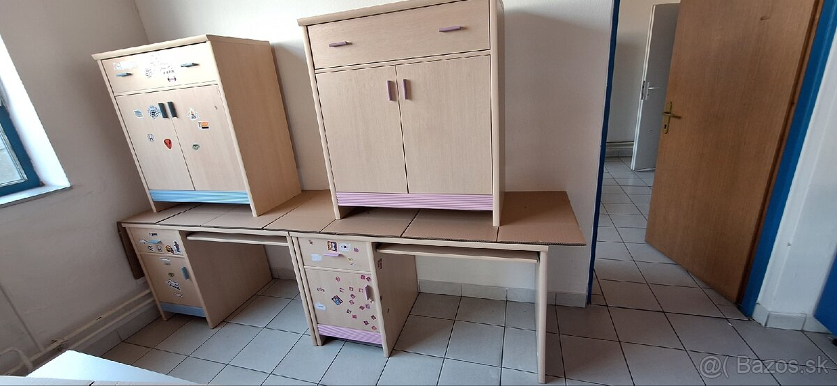 Predám písací stôl a komodu pre dievča aj chlapca - 3