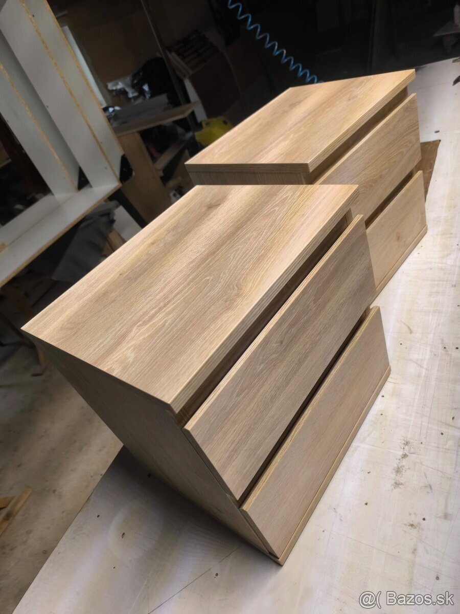 Nočný stolík 2ks nové - 3