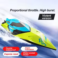 RC loď S2 High Speed Speed Boat – jazdená cca 5× (70 km/h) - 3
