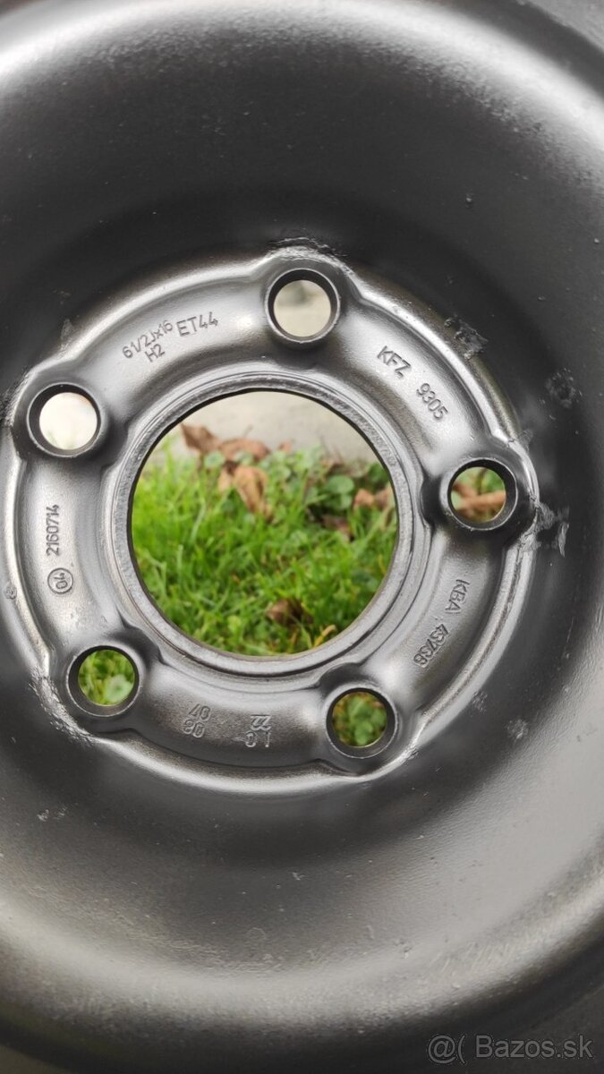 Oceľové disky KFZ 16" 6,5 J ET44 5x108 - 3