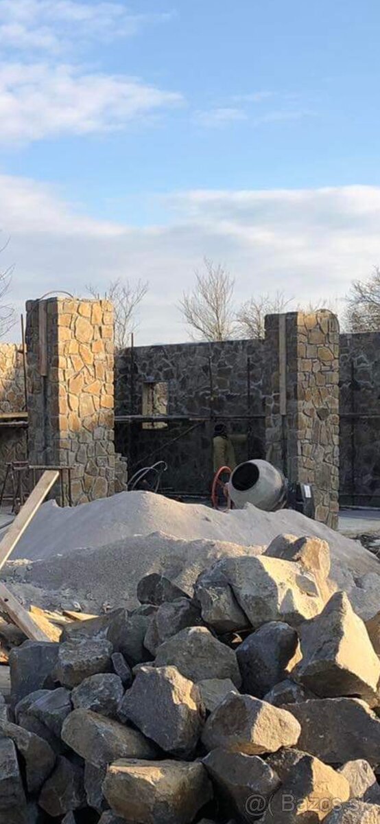 Kamenárske práce, oporné múry, chodníky a svahy z kameňa, - 3