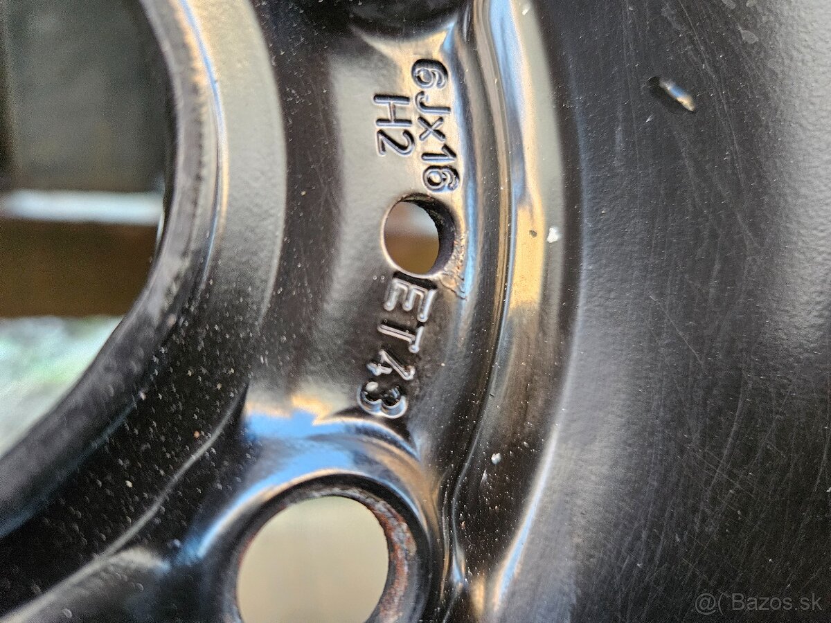 Plechové disky VW - 5x112 r16 - 3