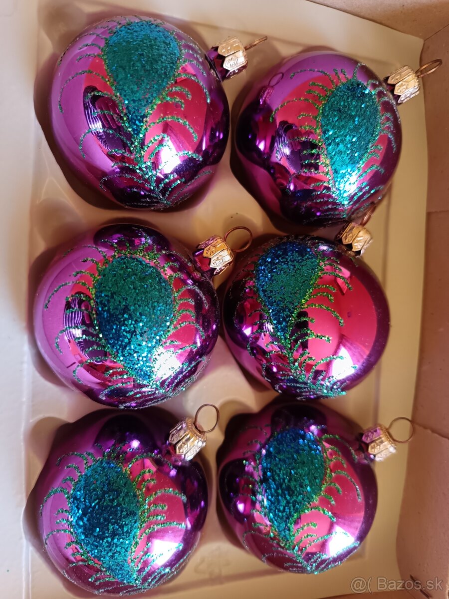 Retro vianočné svetielka, ozdoby - 3