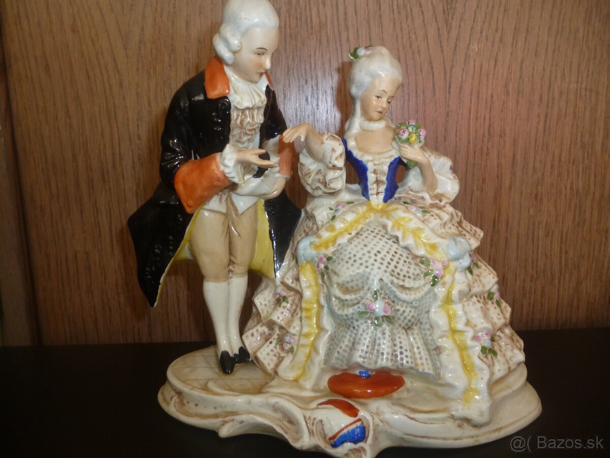 zberateľstvo - starožitnosť, porcelán/keramika - soška - 3