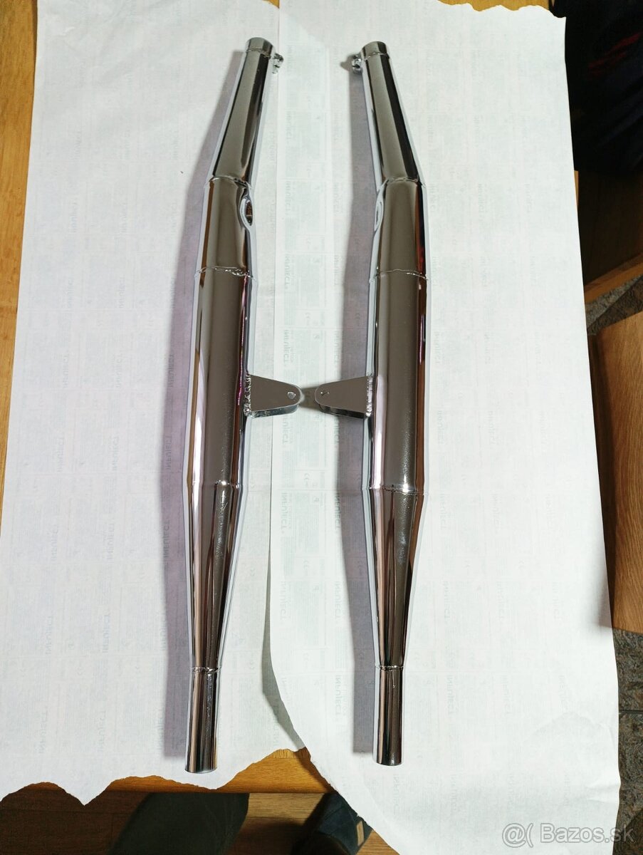 Výfuky ČZ MOTOKROS 360-969 DVOJLAUF - 3