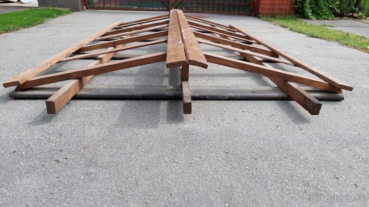 Drevená strieška, konštrukcia - 3