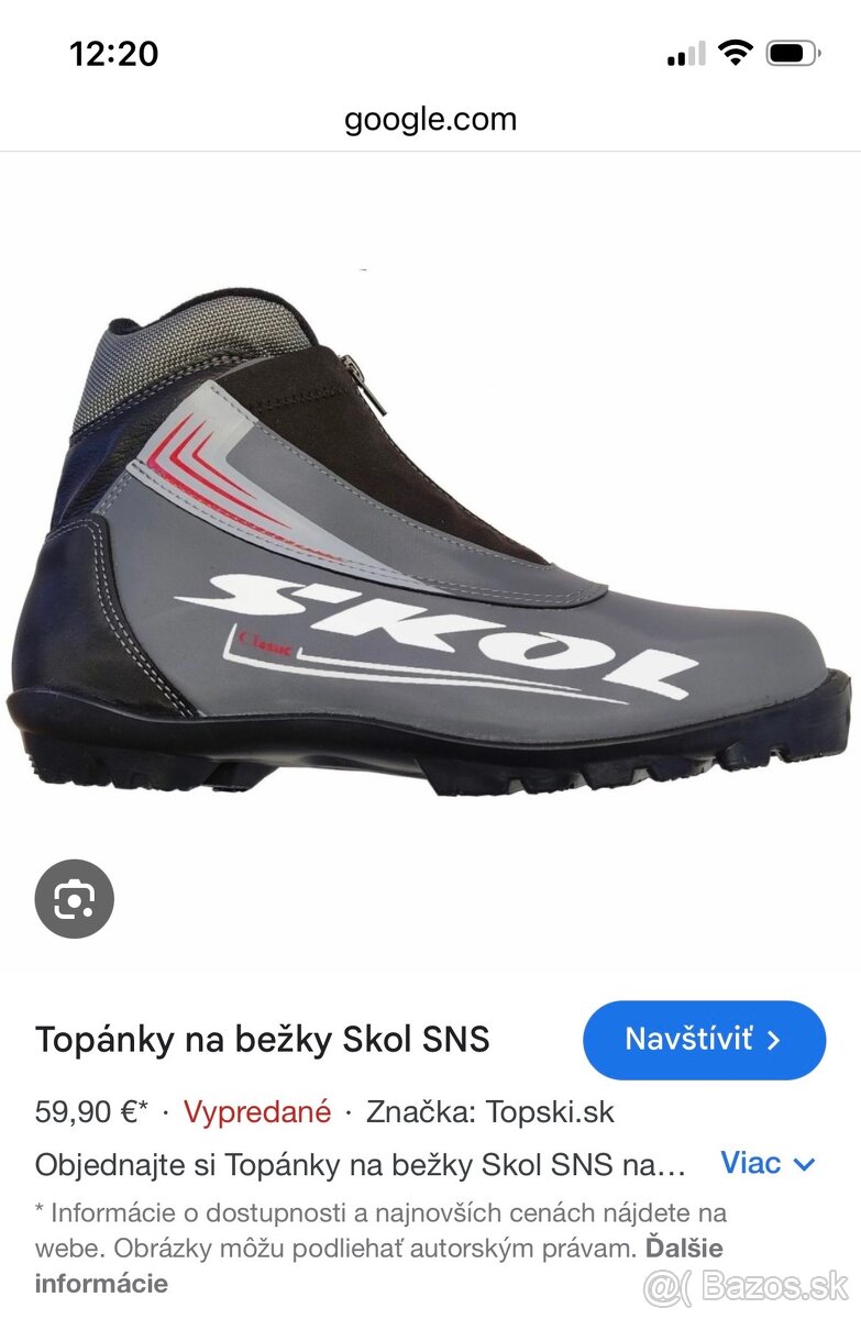 Komplet set na bežkovanie - 3