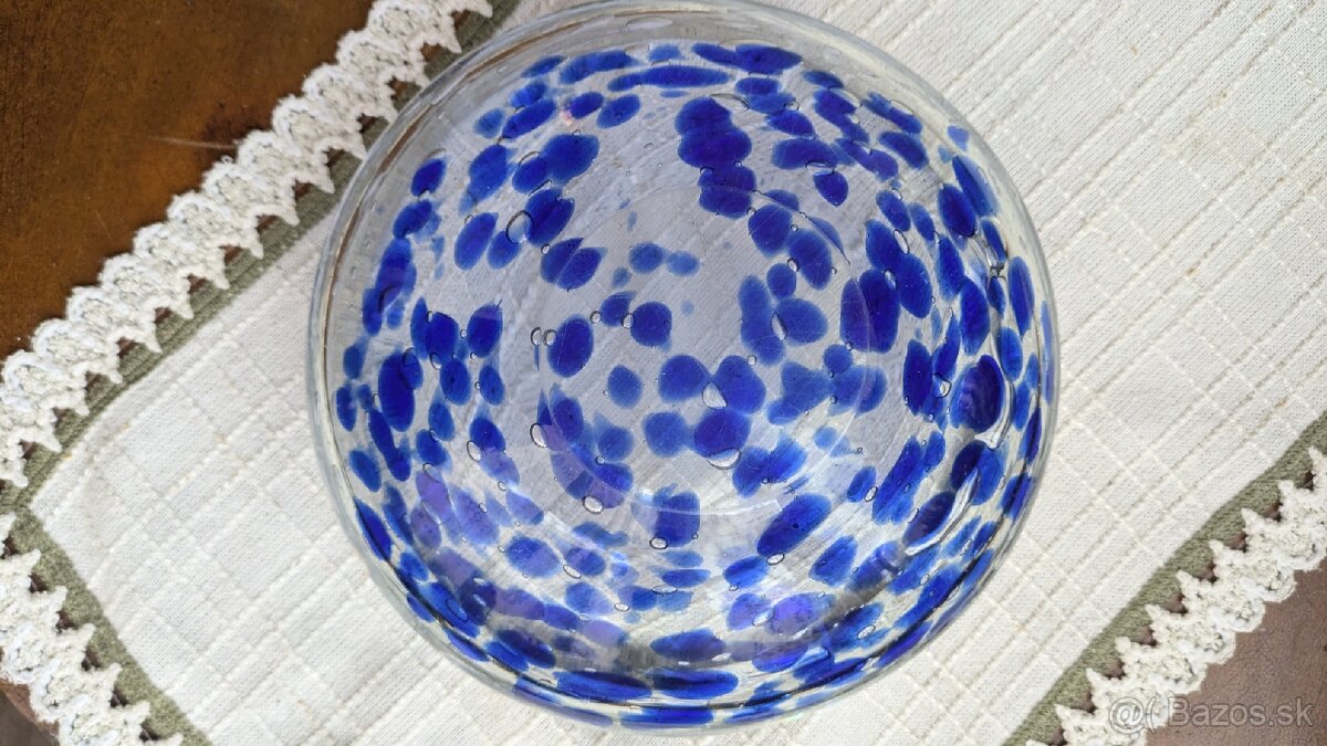 Zberateľska misa z hutneho skla - 3