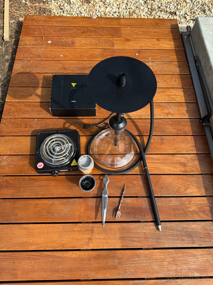 Vodní dýmka - z nerezové oceli - Vyro Versa - 3