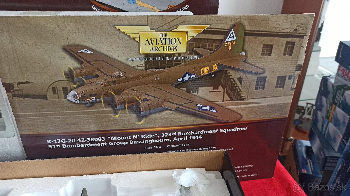 Diecast modely letadel Hobby Master, Corgi, Franklin Mint - 3