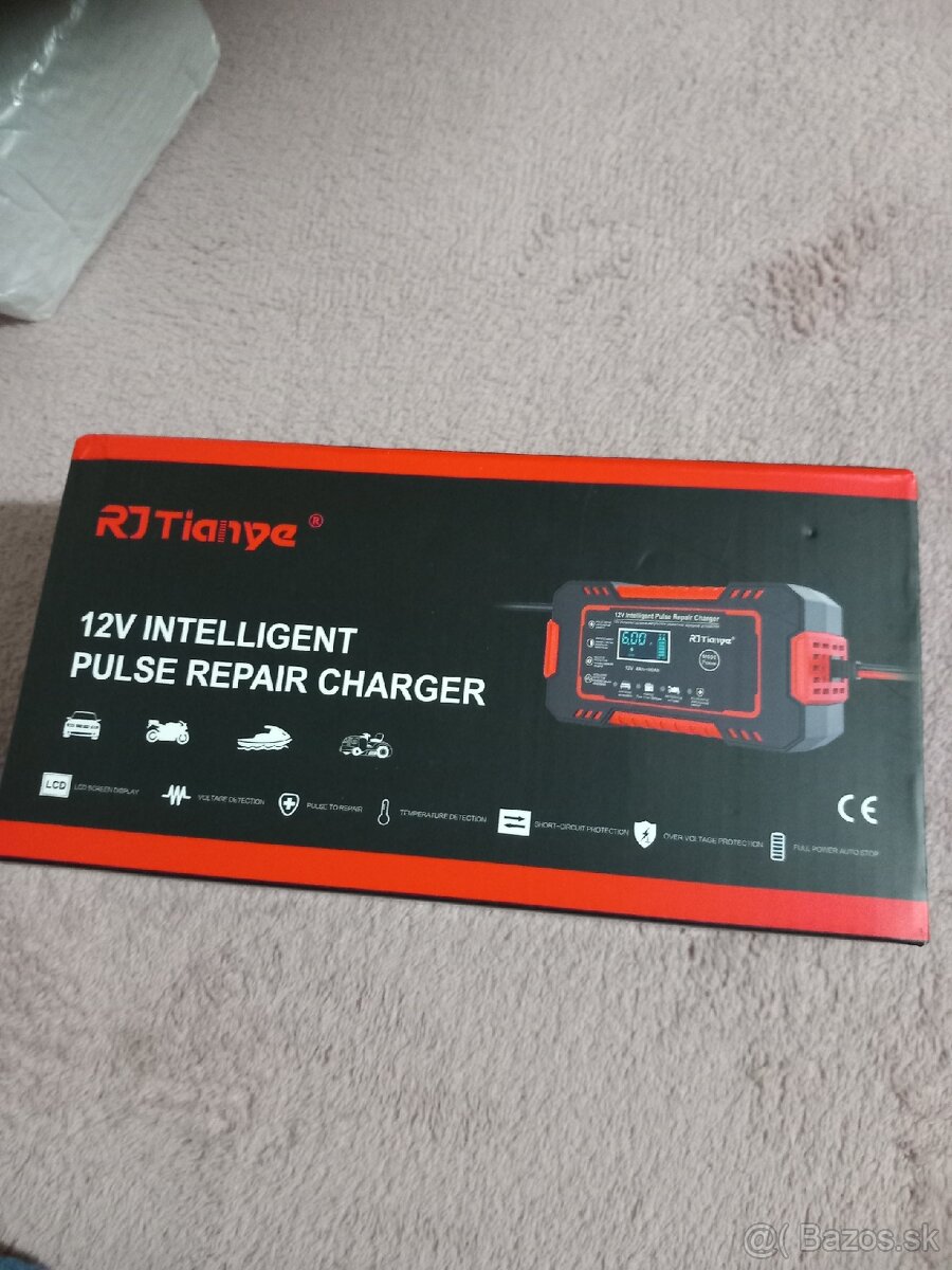 🔋 12V Inteligentná nabíjačka autobatérií - 3