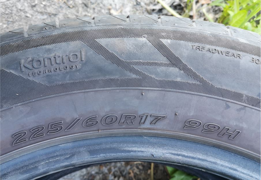 letné pneumatiky 225/60 R17 Hankook - 3