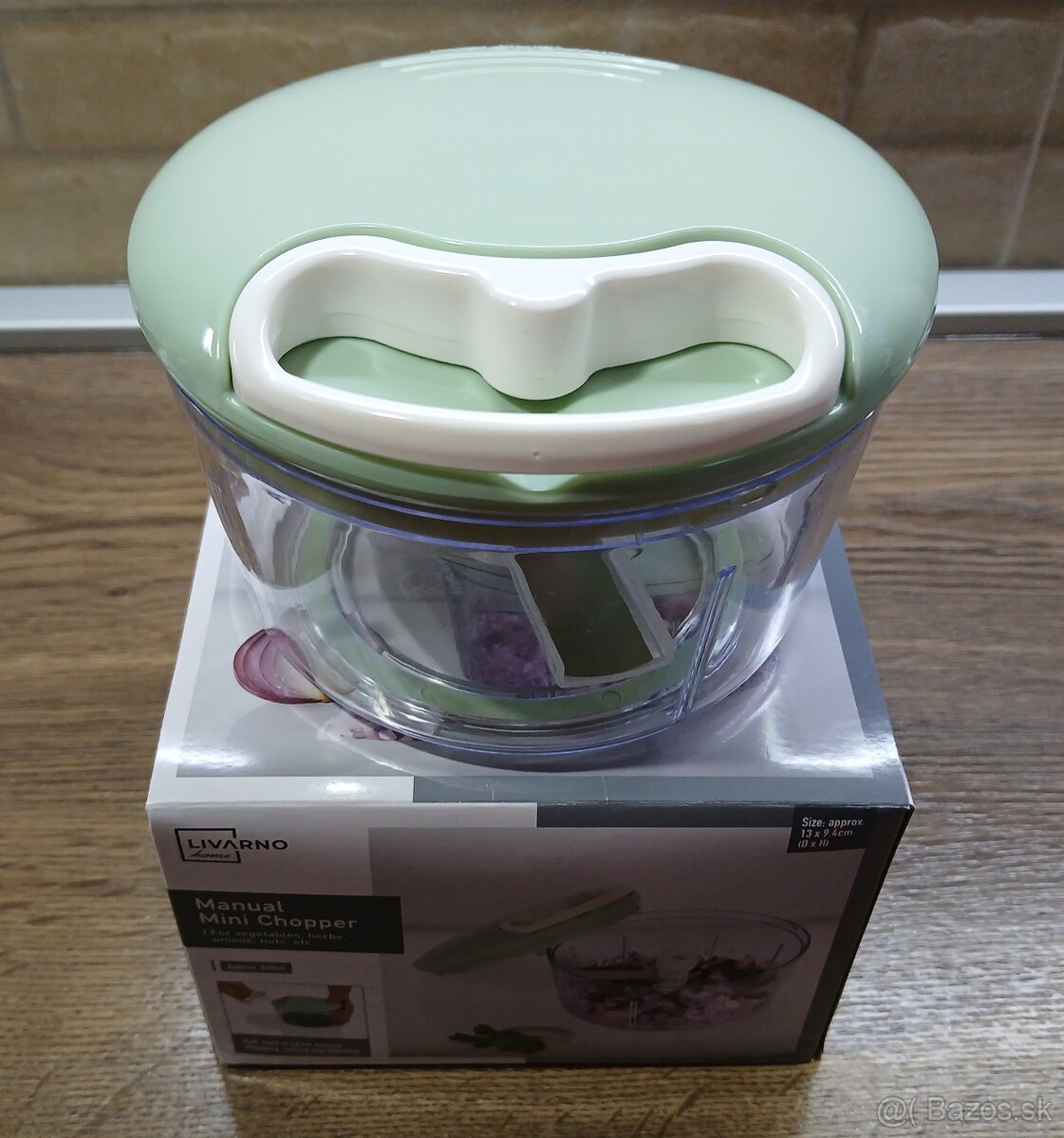 Manuálny mini sekáčik - NOVÝ - 3