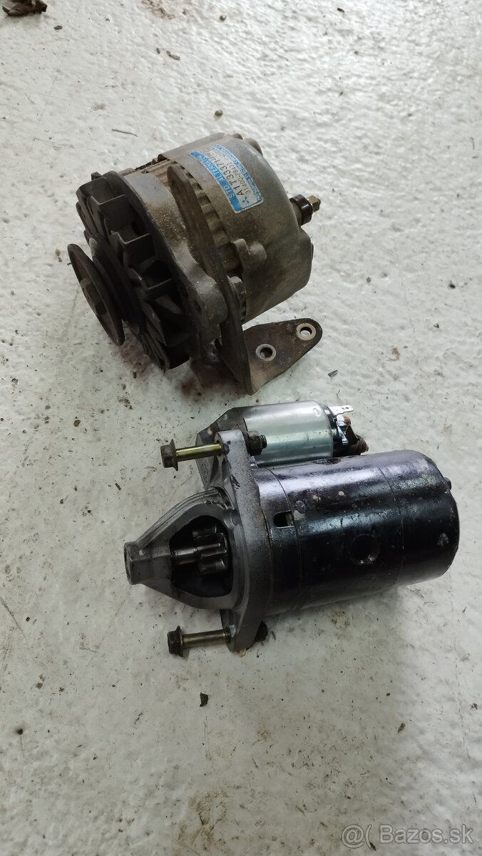 Suzuki Samurai SJ 410 štartér a alternátor - 3
