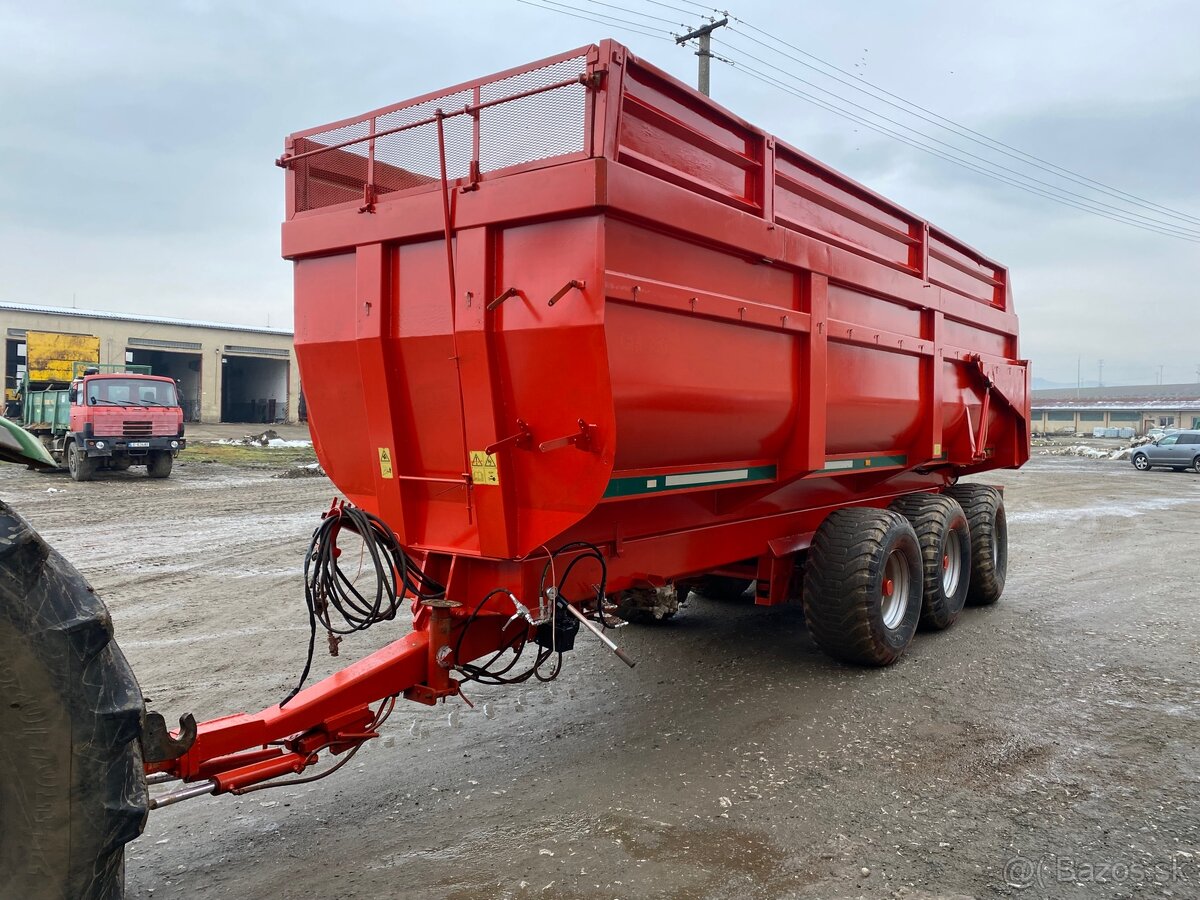 Traktorový príves Jeantil GM 180 - 3