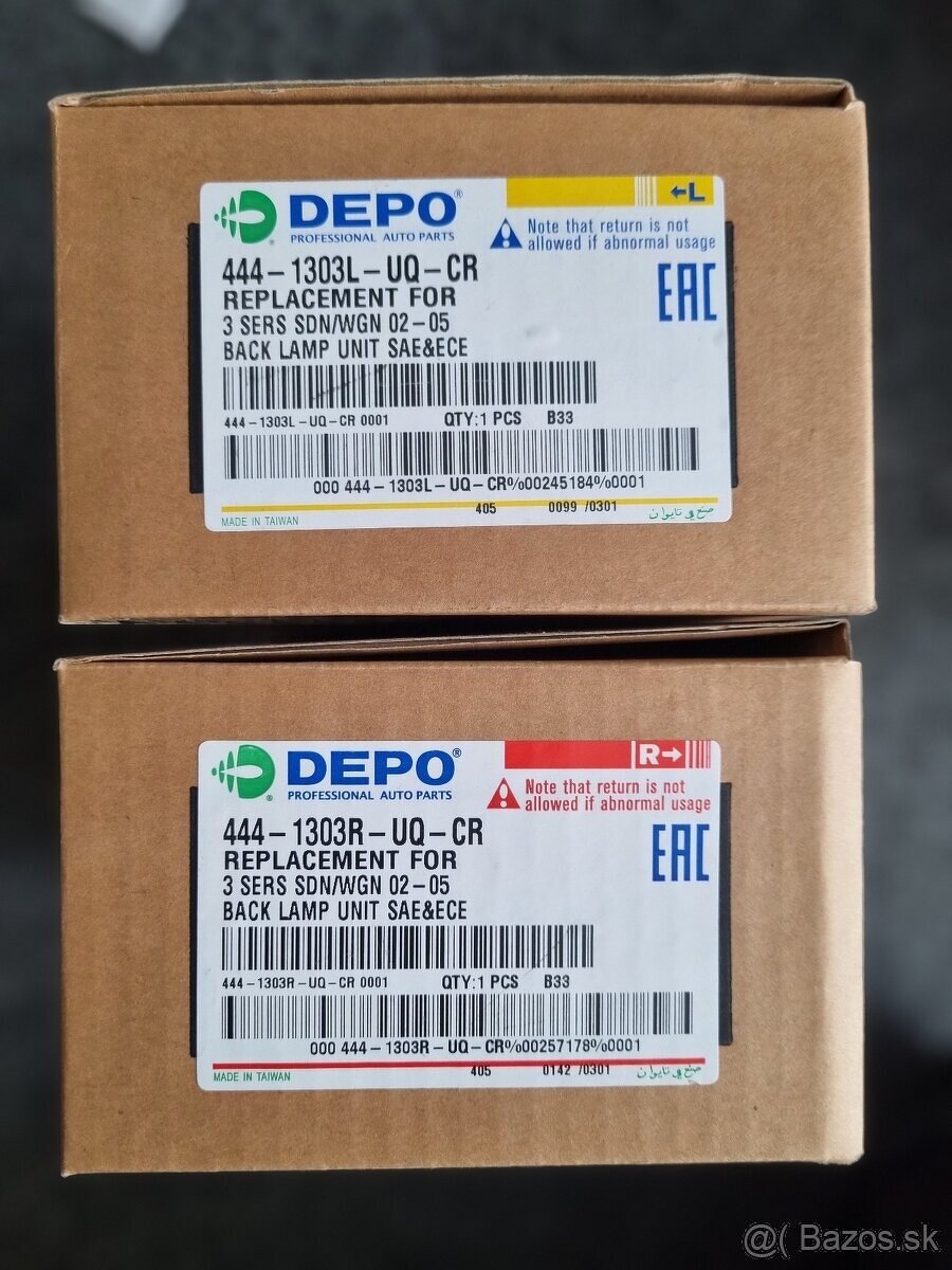 BMW E46 zadné svetla - 3