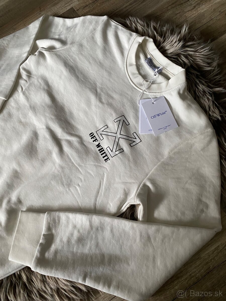 Mikina offwhite S - 3