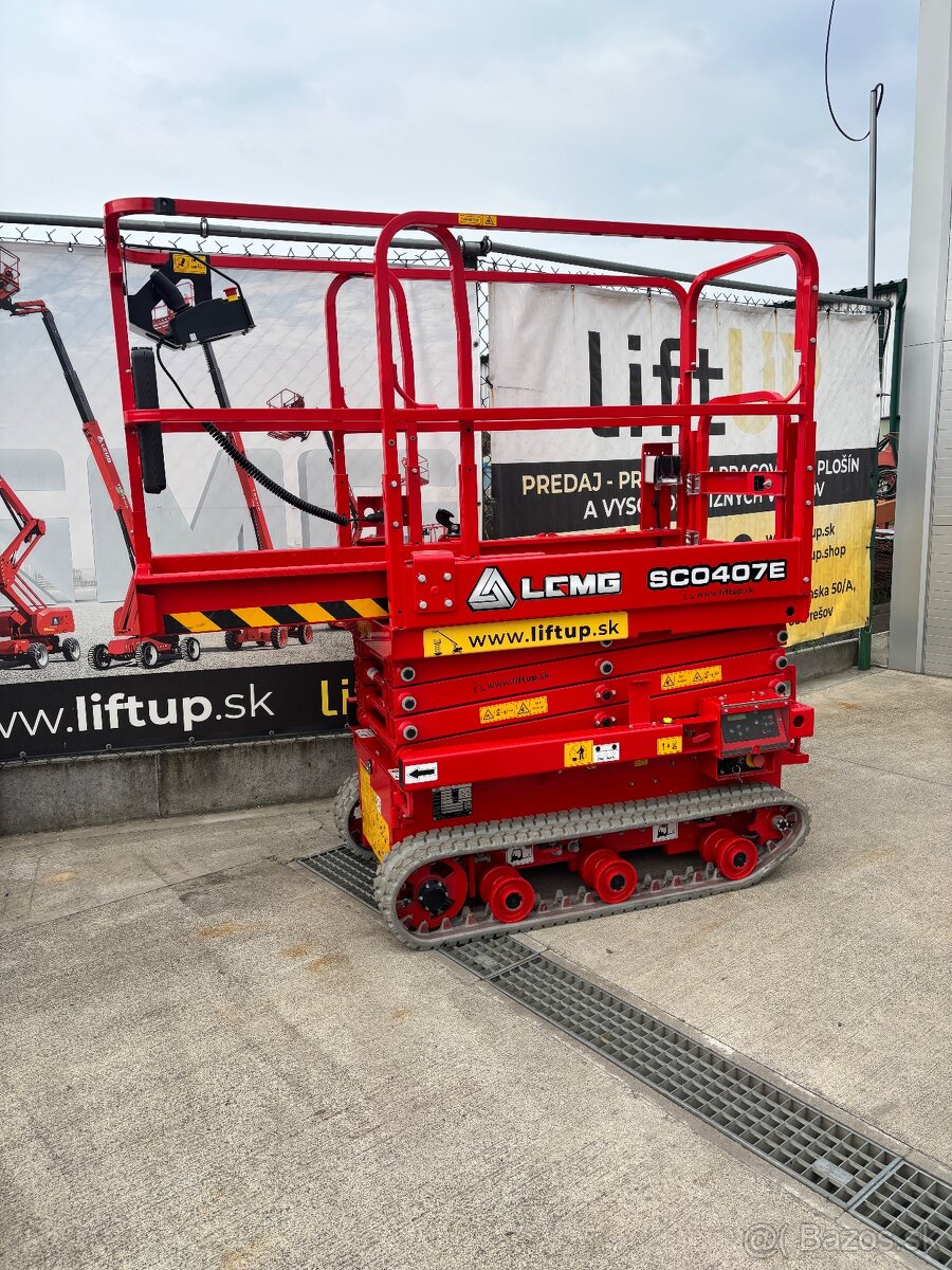 Pracovna plošina nová LGMG SC0407E 6,5m pásova - 3