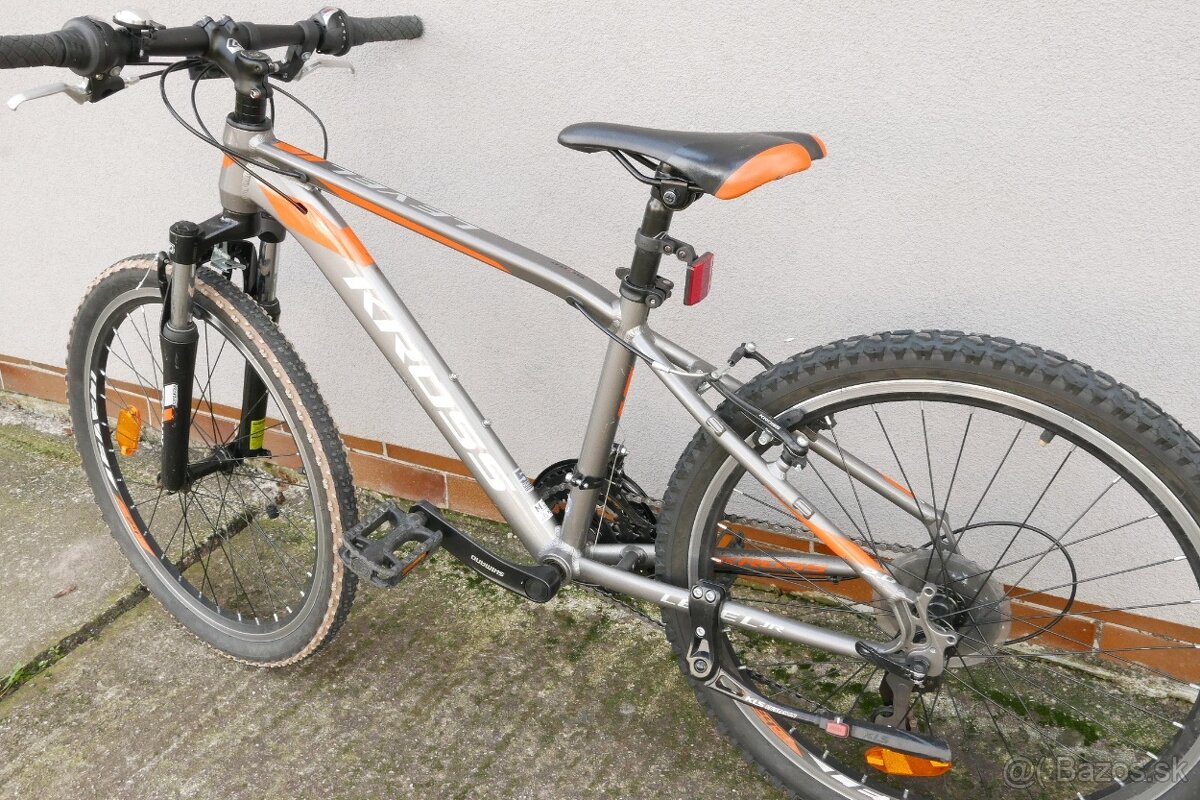 Predám detský duralový bicykel KROSS Level JR 24 - 3