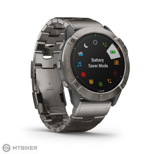 Predam Garmin fenix 6X PRO Solar, TITANIUM - 3