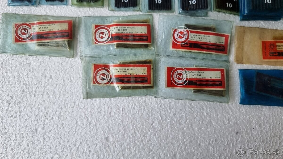 Predám alebo vymením HSS vrtáky a závitníky. - 3