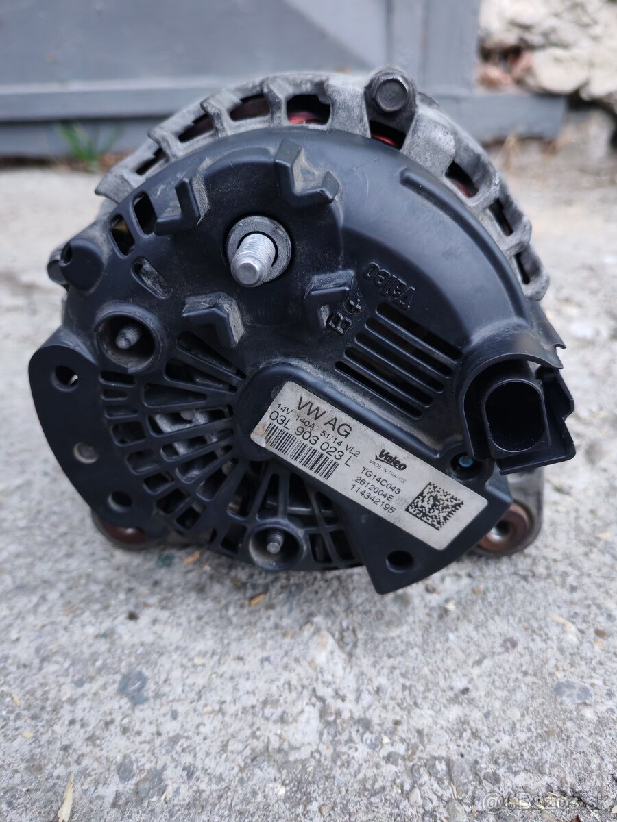alternator VW, Škoda, VALEO TG14C043, repas - 3