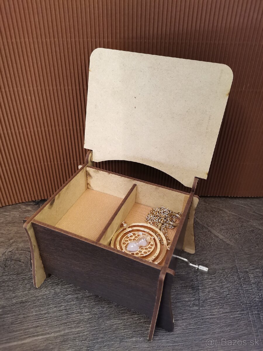 Šperkovnica s hudbou. Drvene - 3