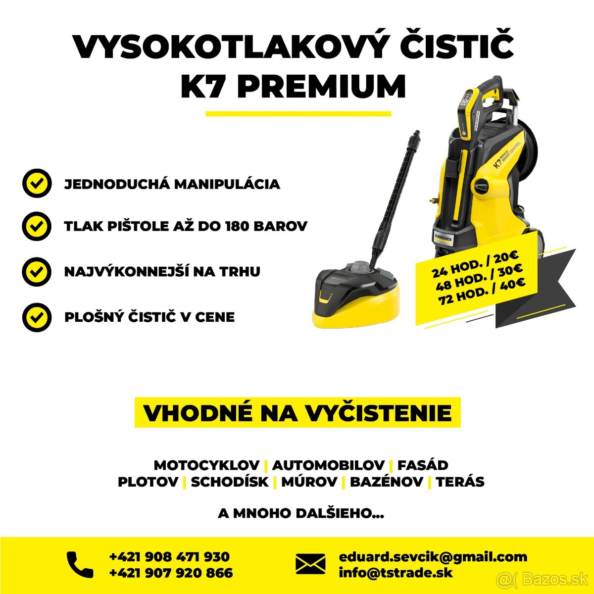 PRENÁJOM | KÄRCHER | RK - 3