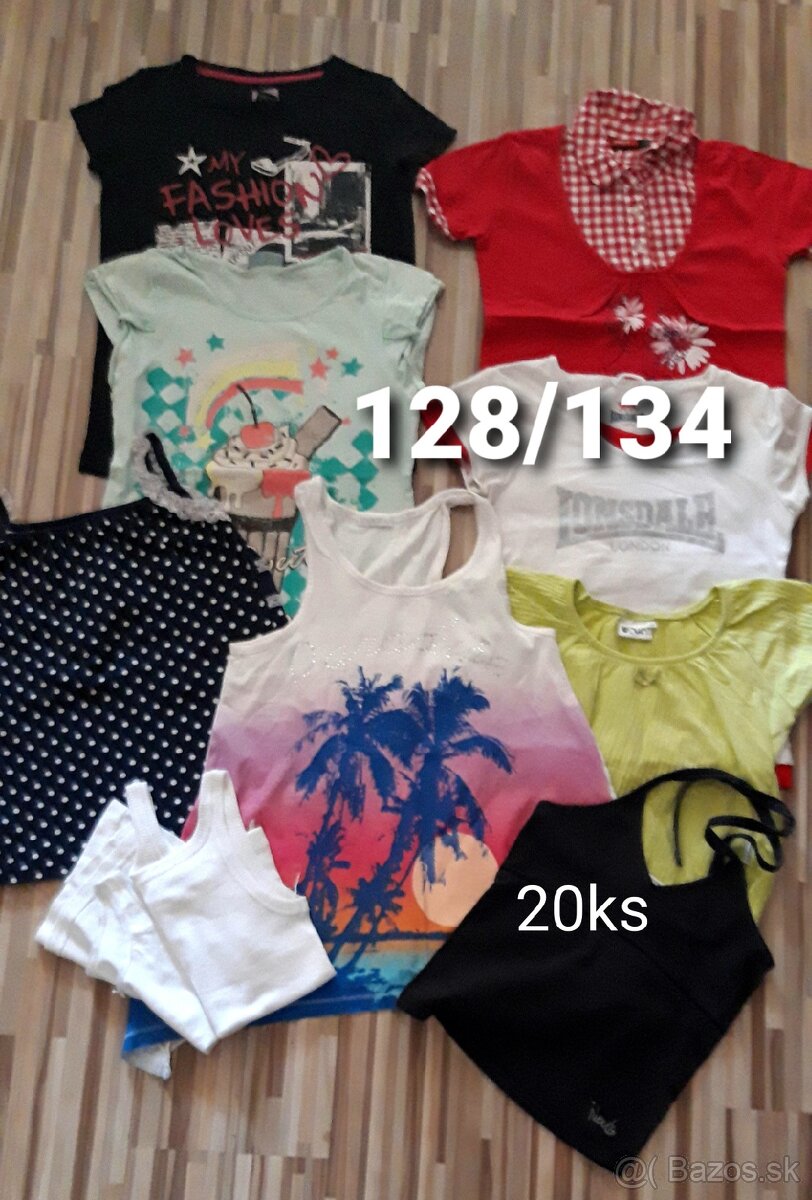 Balik 20ks.oblečenia 128/134 - 3