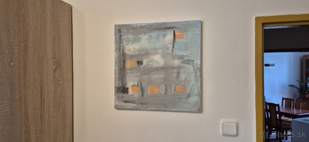 Abstraktný obraz na plátne - 3