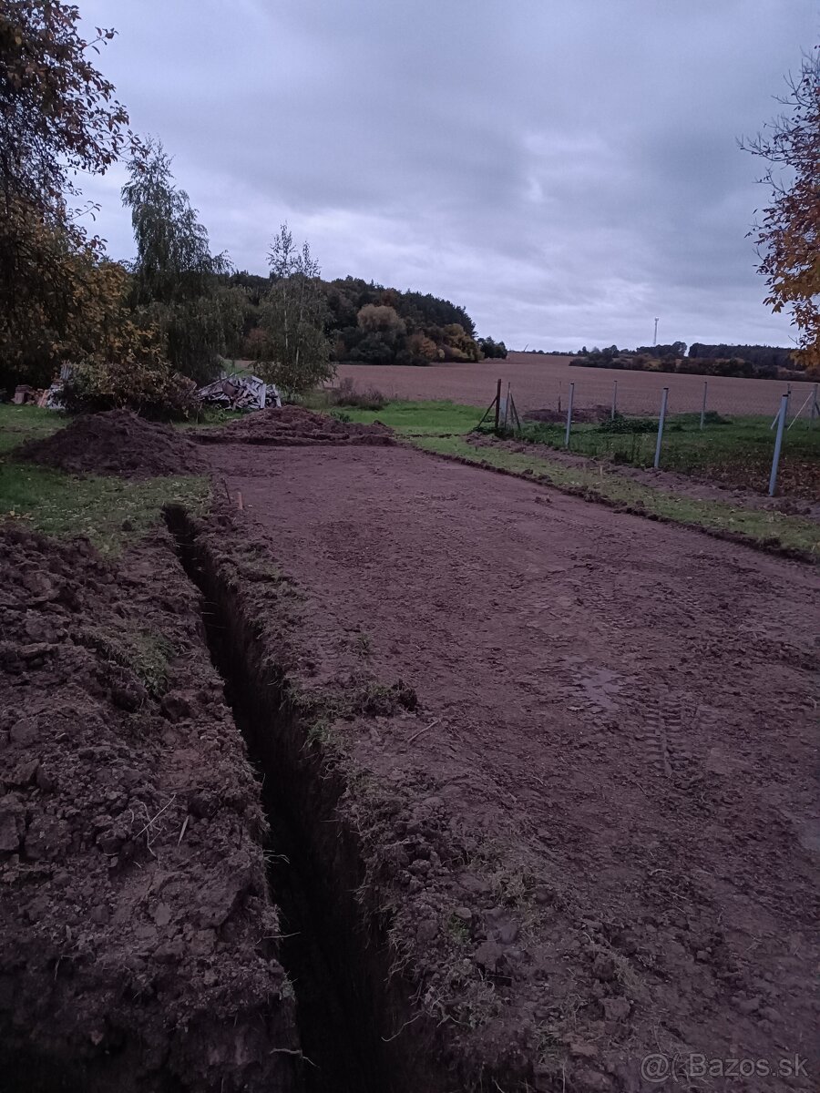 Výkopové práce minibagrom, minibager - 3