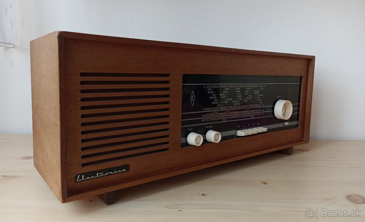 Staré retro rádio Electronica Select T68 - 3