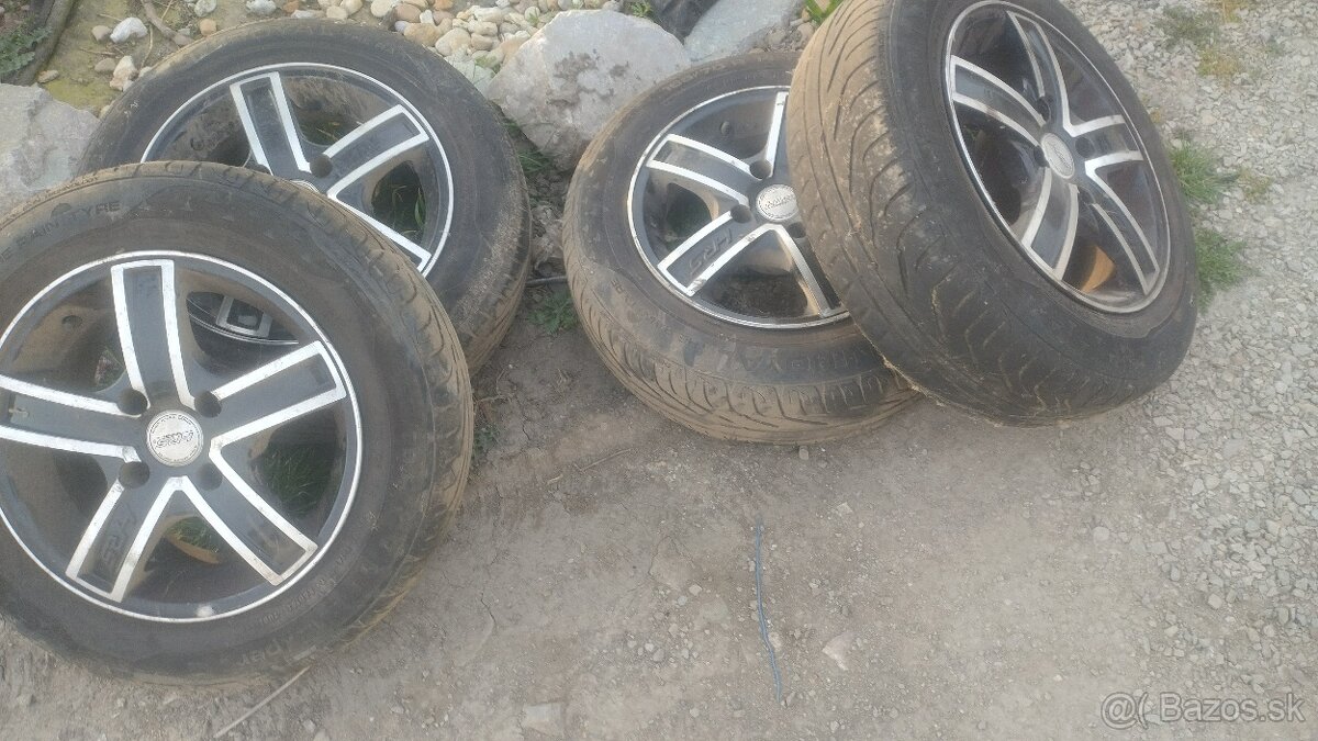 Predám hliníkové disky 4x108 R14 - 3