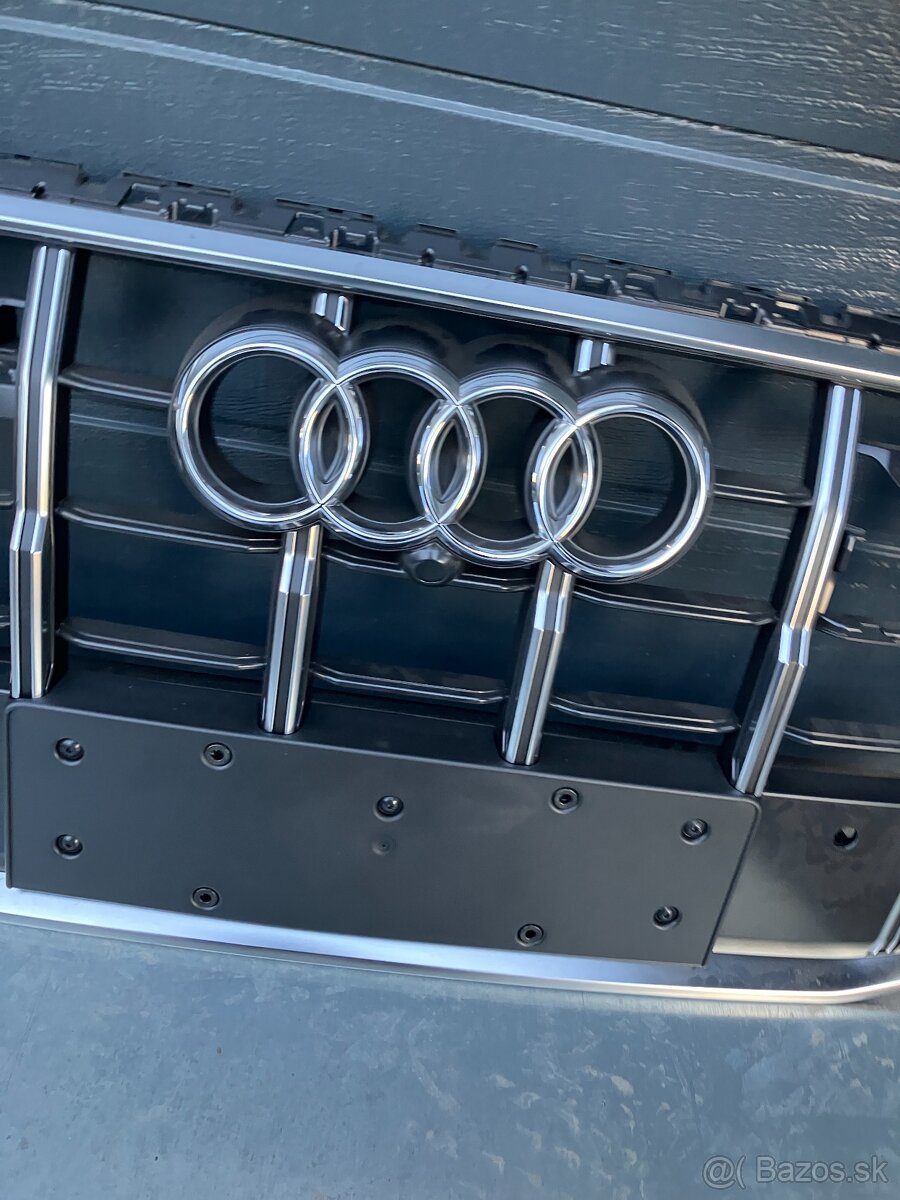 maska mrizka grill audi q7 19- chrom sq7 - 3