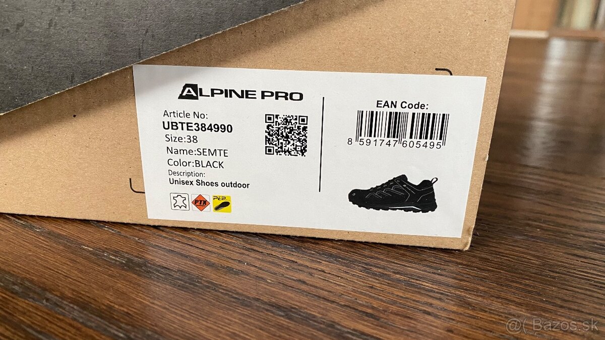 Sportove trekove tenisky Alpine Pro - 3