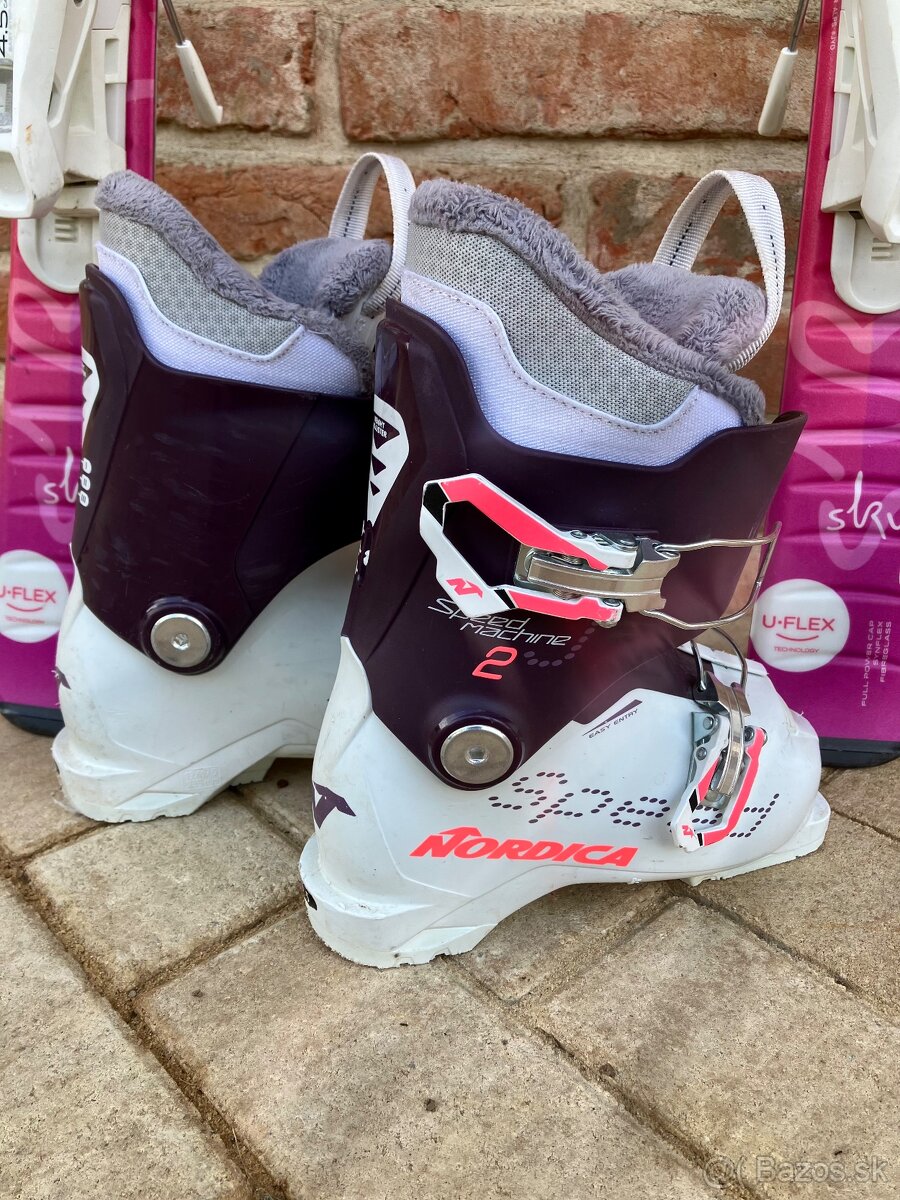 Detské lyže + lyziarky + prilba - 3