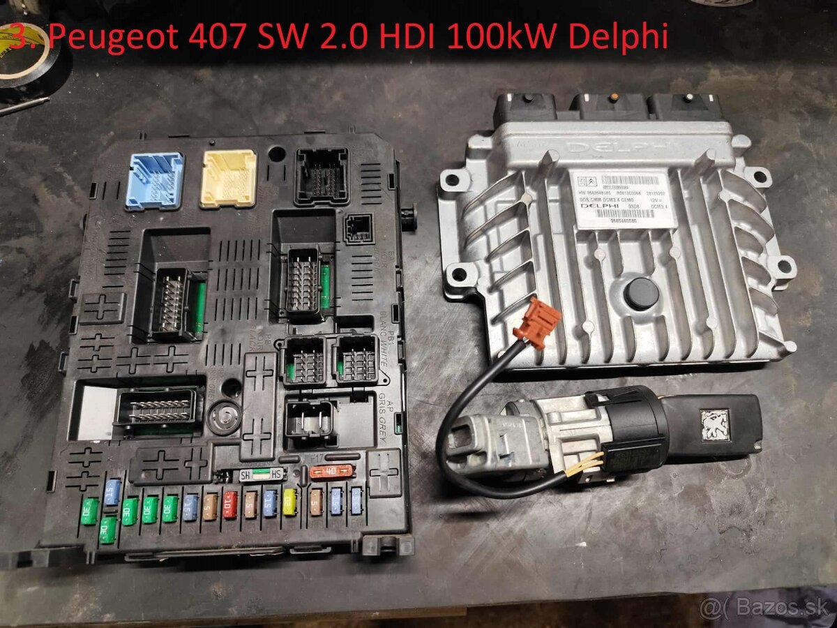 ECU BSI PSA 2.0HDI a 1.6HDI - 3