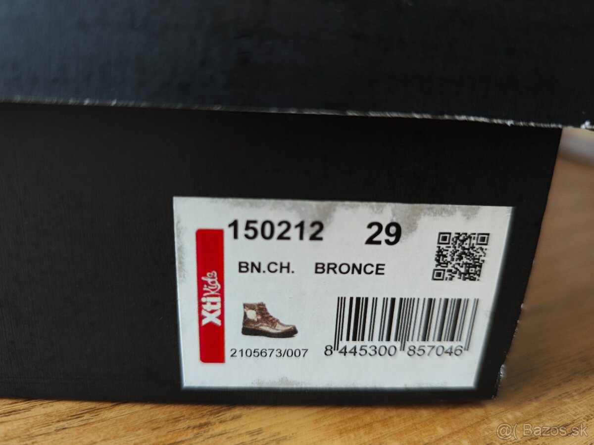 Predám detské dievčenské jesenné topánky čižmičky - 3