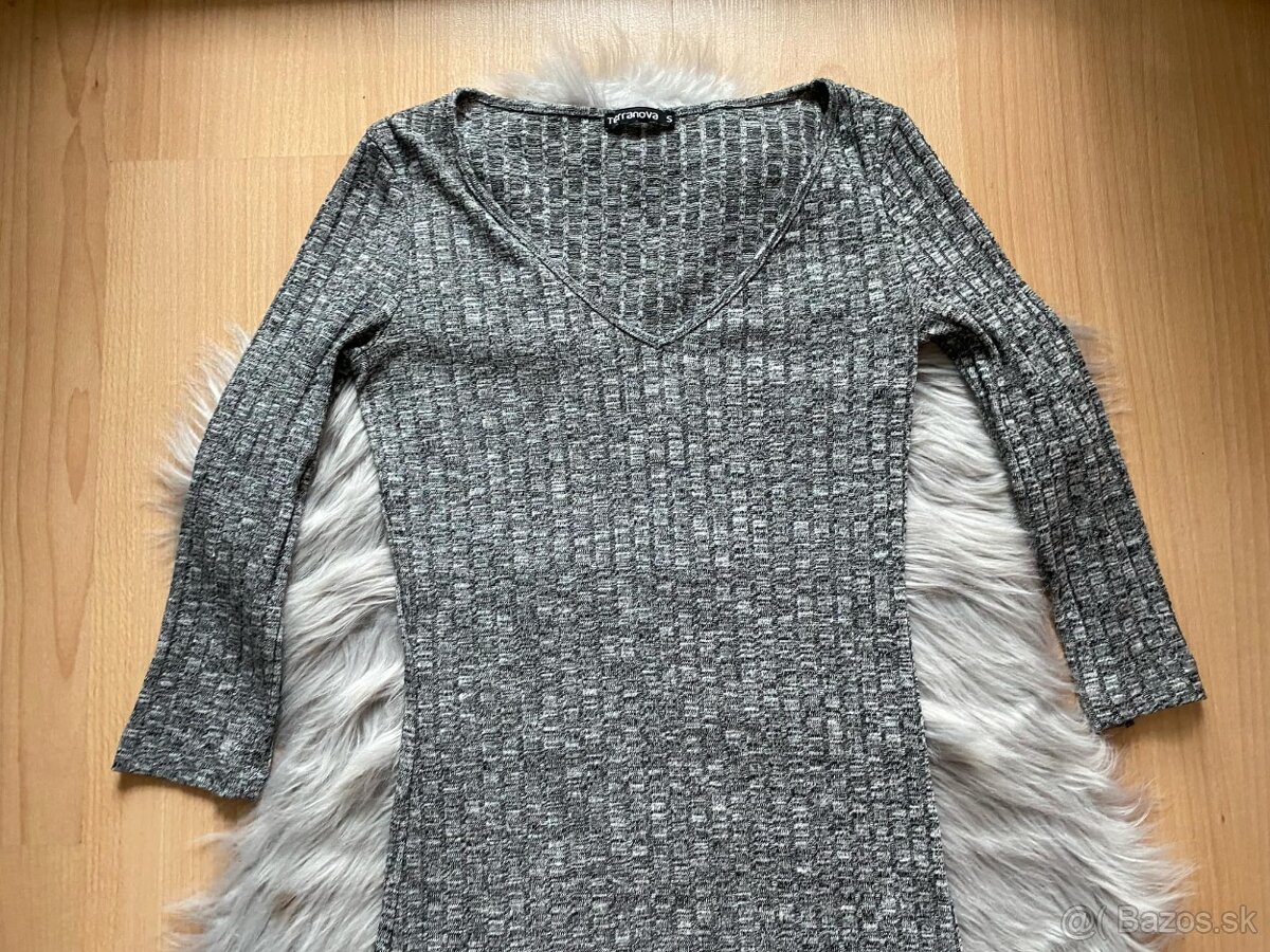 2x šaty s dlhým rukávom - 3