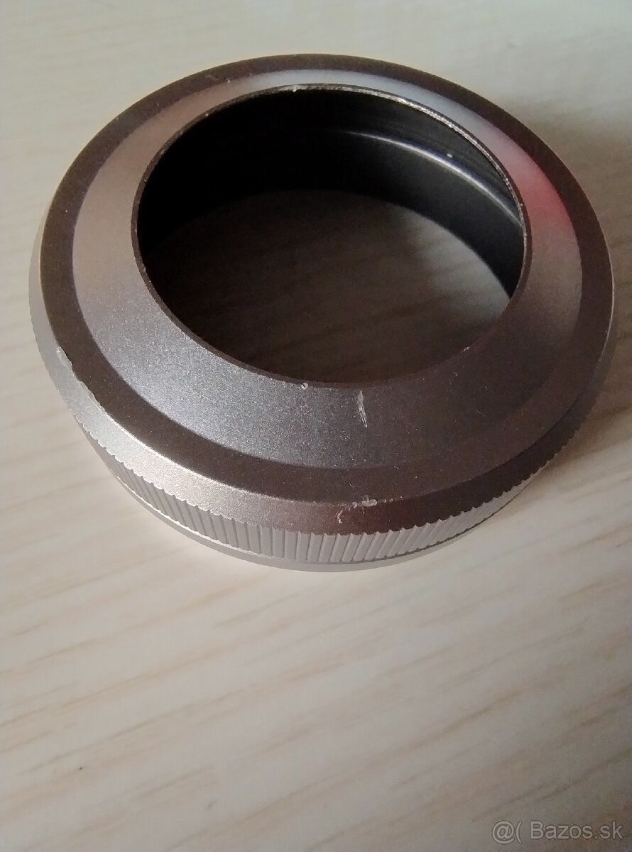 Fujifilm X100 séria - slnečná clona (JJC) - strieborná - 3