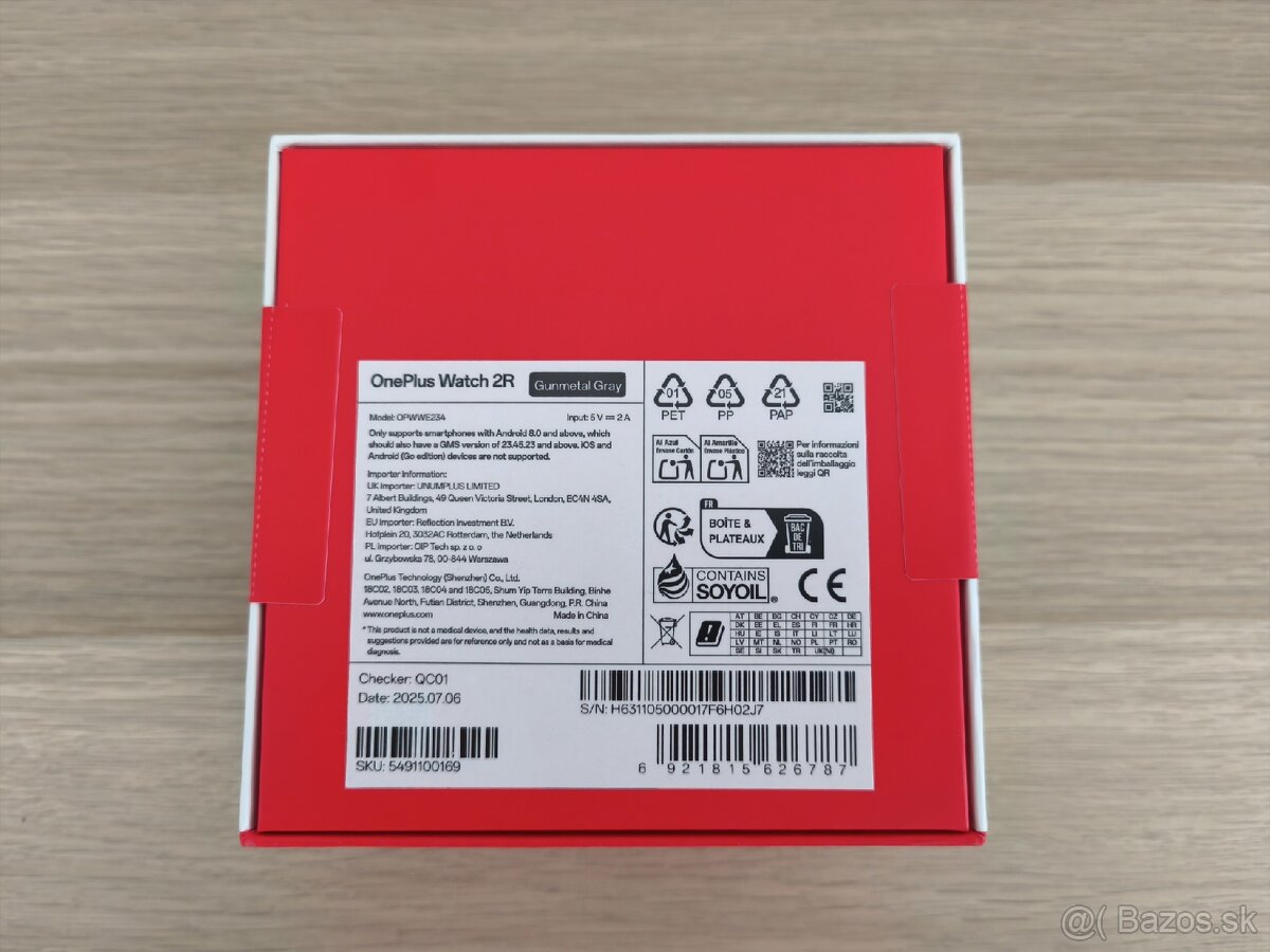 OnePlus Watch 2R Gunmetal Grey - 3