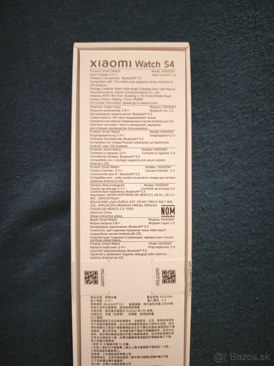 Predám Smart hodinky Xiaomi watch S4 - 3