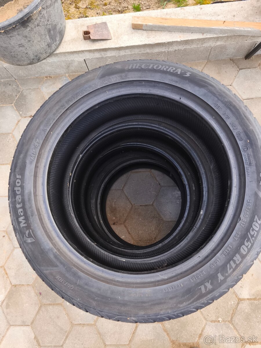 Predám pneumatiky letné 205/50R17 - 3