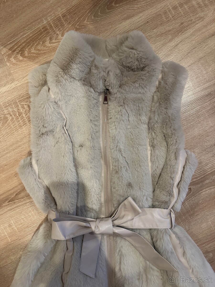 Dámska kožušinová vesta - 3