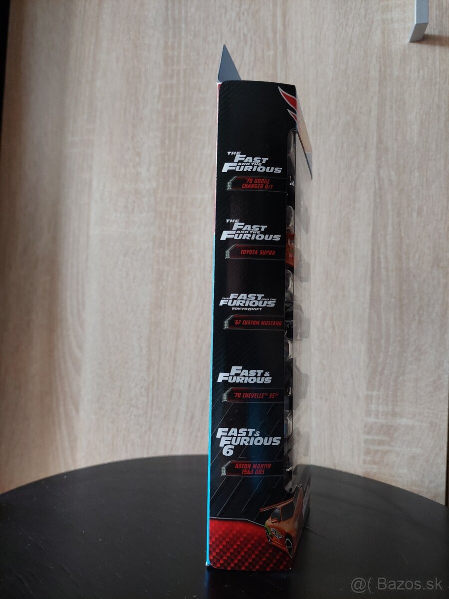 Hot Wheels Fast & Furious 5-Pack – zberateľská sada (1:64) - 3