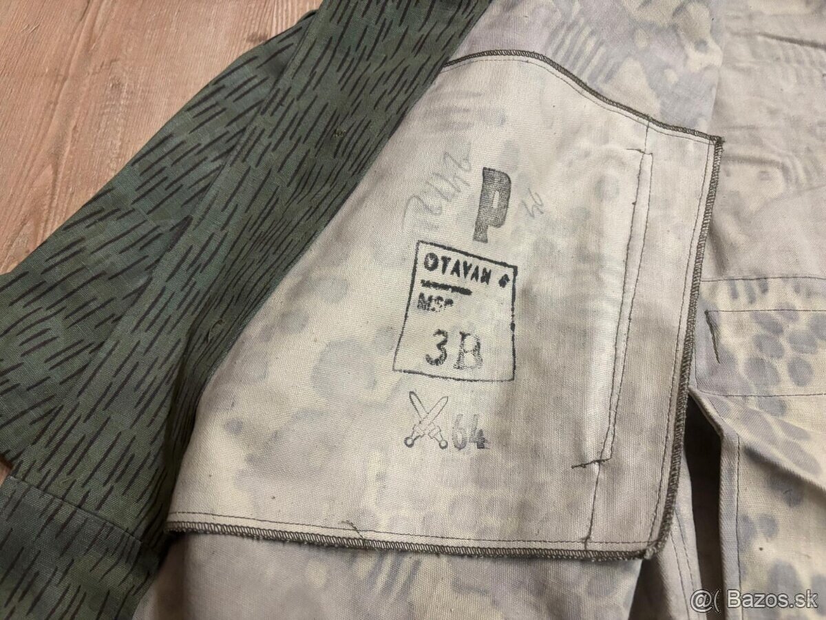 Vojenské kongo vz.60 ČSĽA, ihličkové maskáče, originál, nové - 3